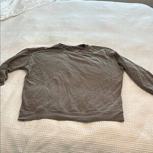 Casual Brown Sweatshirt